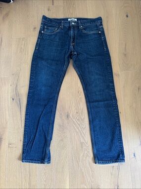 Quiksilver Men's Dark Blue Straight Jeans